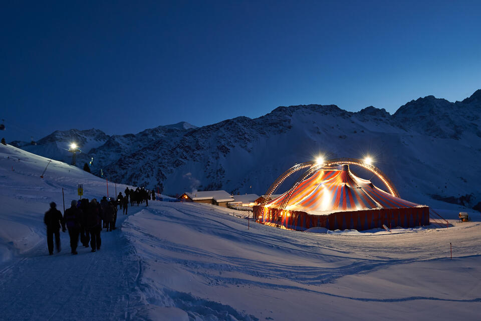 Arosa Humorfestival in winter | © Arosa Tourismus / Nina Mattli