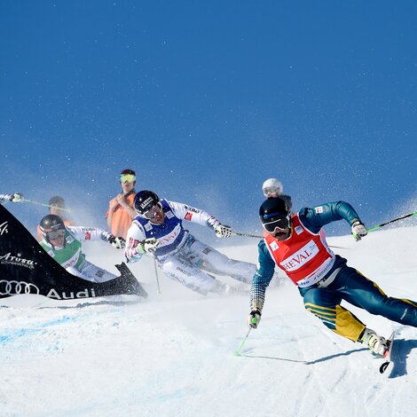 Ski Cross Race in Arosa Lenzerheide | © Arosa Tourismus