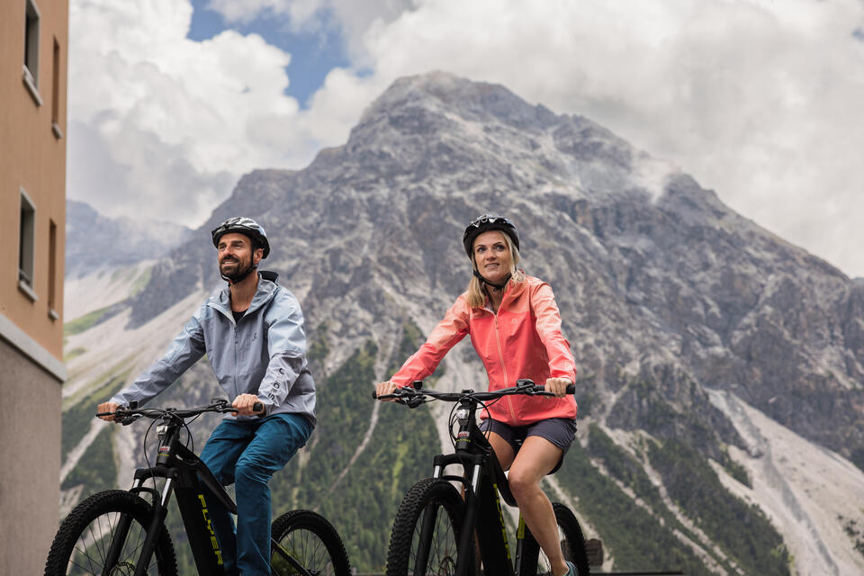 Biking in Arosa