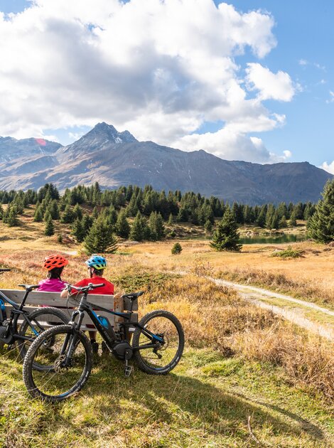 e bike route switzerland arosa | © Mattias Nutt Photography