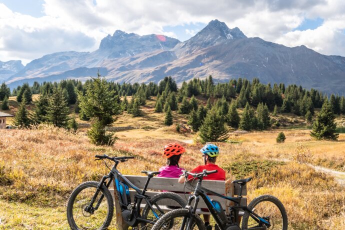 e bike route schweiz arosa | © Mattias Nutt Photography