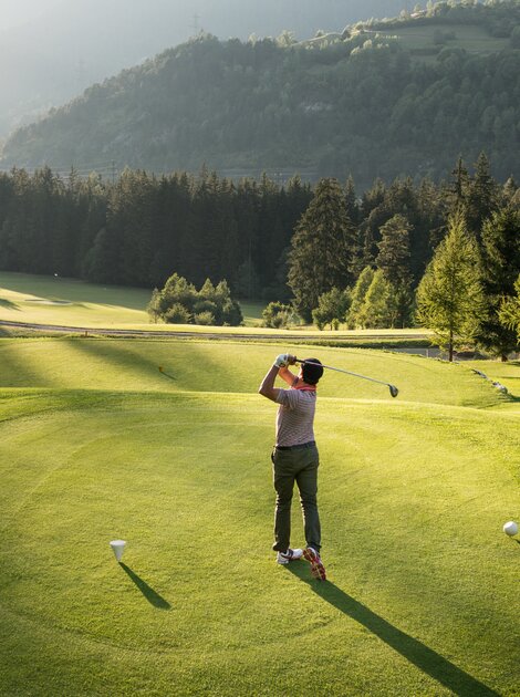 Golfen im Urlaub in Arosa | © Tourismus Savognin Bivio Albula AG
