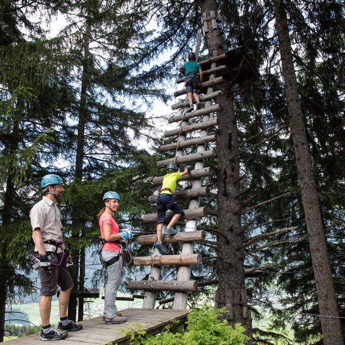 climbing garden family holiday Arosa | © Savognin Tourismus i.S., A. Flütsch