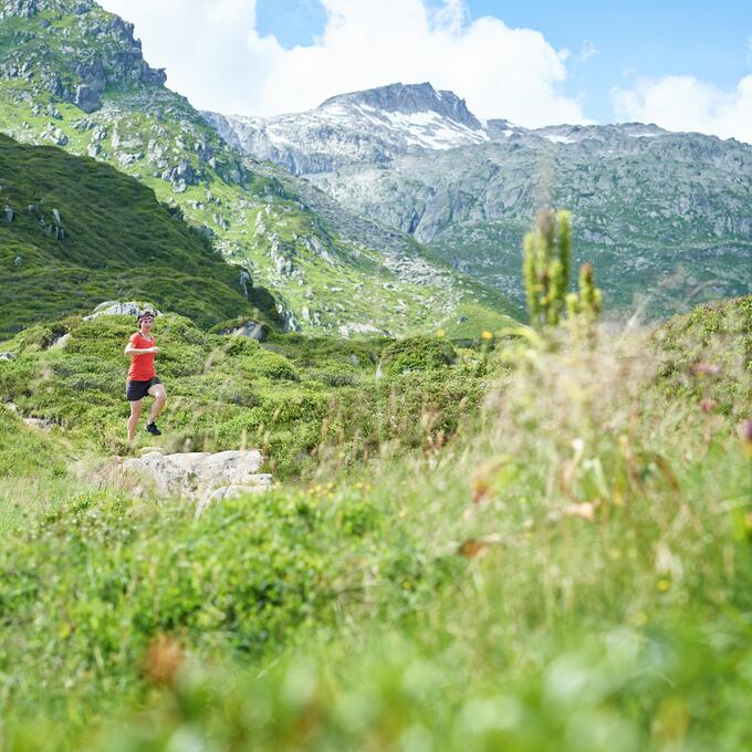 trail running summer Grisons | © Disentis Sedrun T., S. Schlumpf