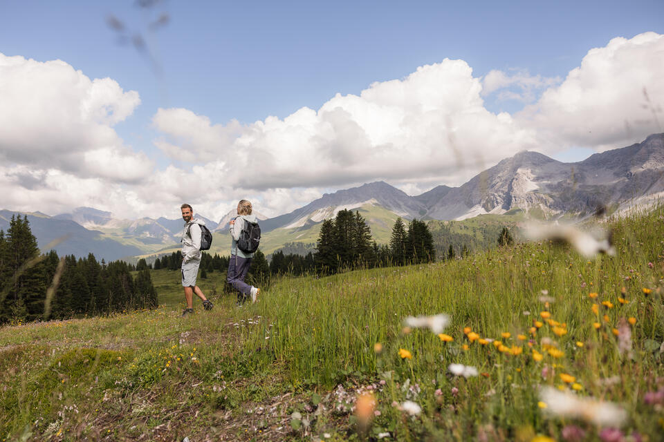 Hiking in Arosa