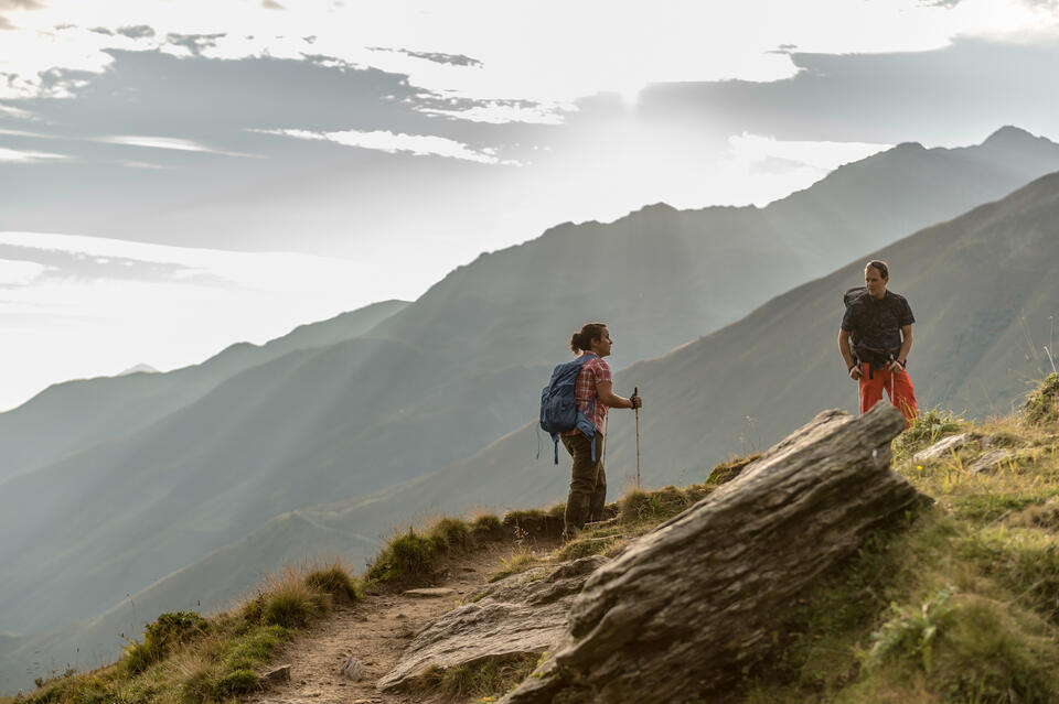 hiking in Arosa | © Sedrun Disentis Tourismus / M.Nutt