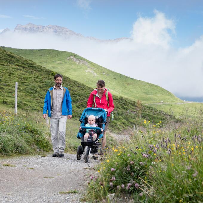 hiking with kids Switzerland | © Tourismus Savognin Bivio Albula AG