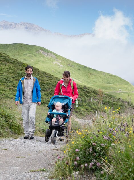 hiking with kids Switzerland | © Tourismus Savognin Bivio Albula AG