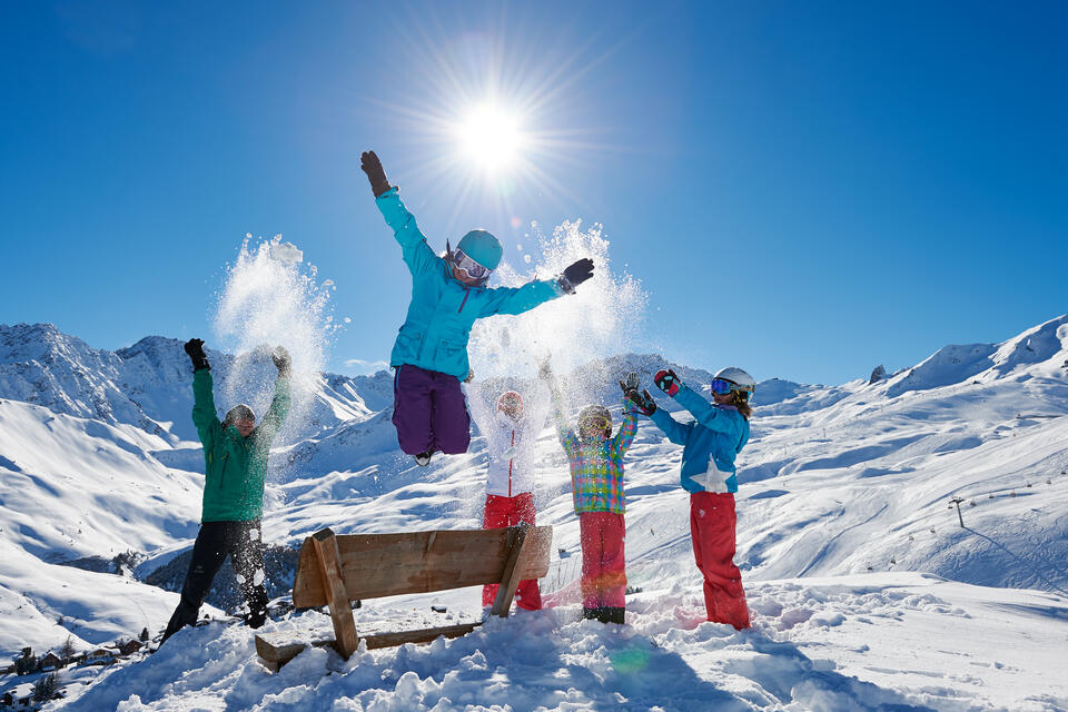 Familienurlaub im Winter Lenzerheide