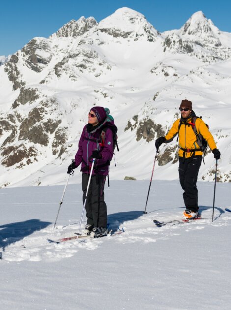 guided ski tours Grisons | © Graubünden Ferien