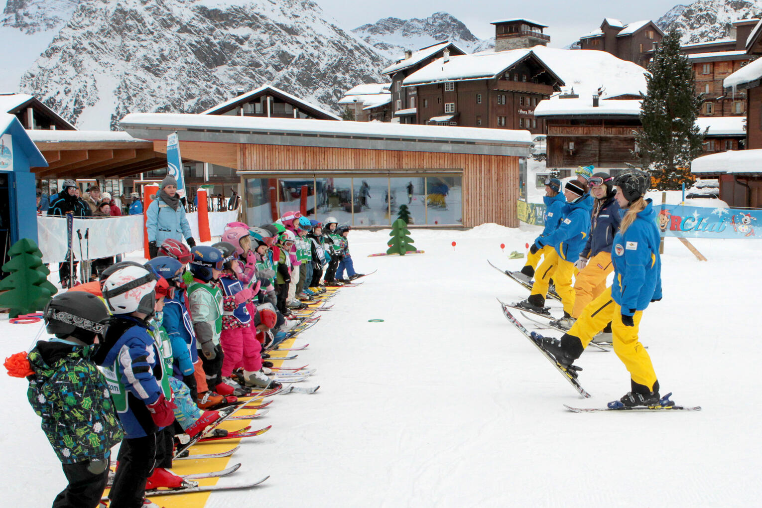 ski course ski resort Lenzerheide | © Graubünden Ferien/Arosa Tourismus