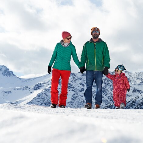 family holiday winter in Grisons