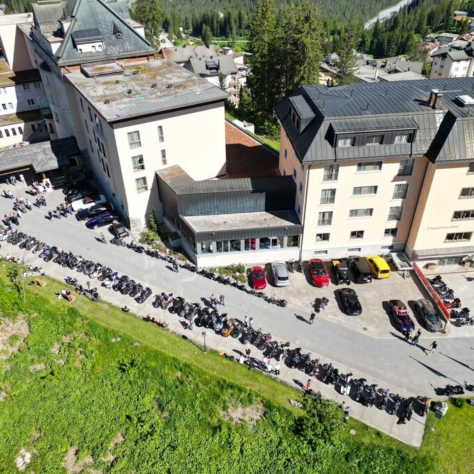 Harley Davidson Treffen Graubünden