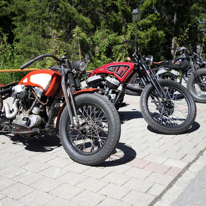 Bike Treffen in Arosa