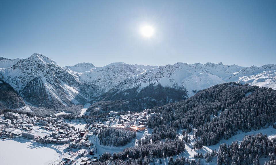 Arosa in winter