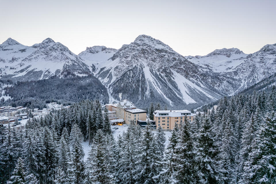 Hotel Arosa im Winter