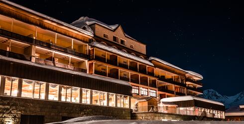 Hotel Arosa im Winter