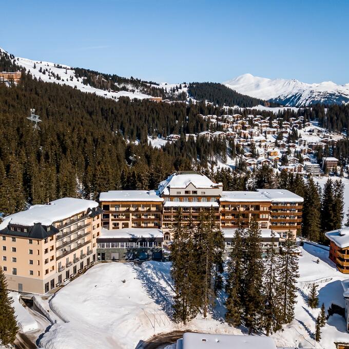 Skiurlaub im Waldhotel Arosa