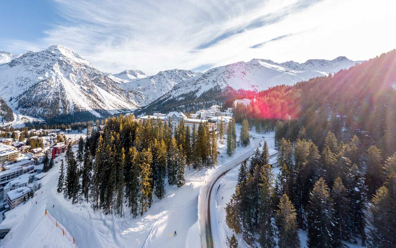 arrival holiday in Arosa