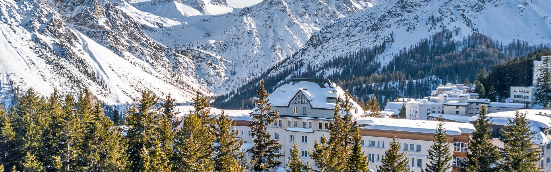 Waldhotel in winter