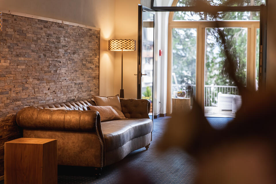 Lounge im Waldhotel