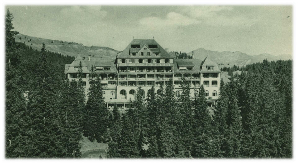 traditionelles Hotel in Arosa