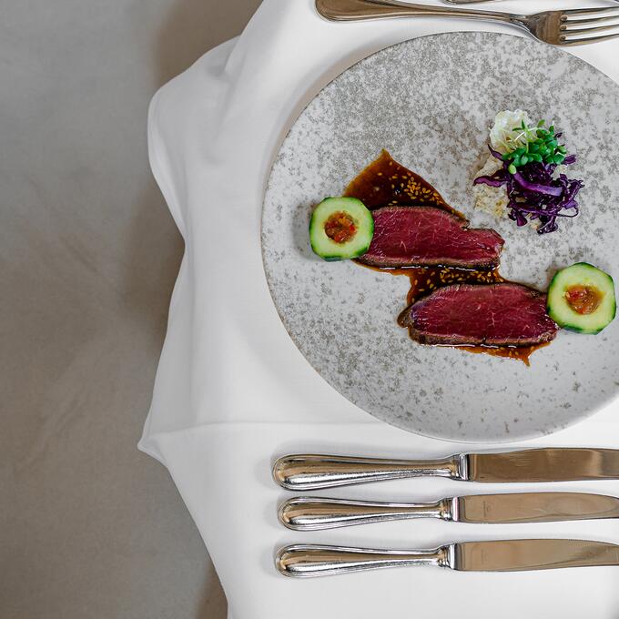 Essen im Genusshotel in Arosa