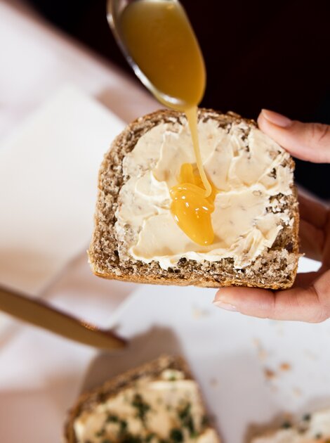 gesundes Frühstück im Hotel