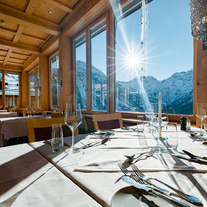 Frühstücksraum Waldhotel Arosa