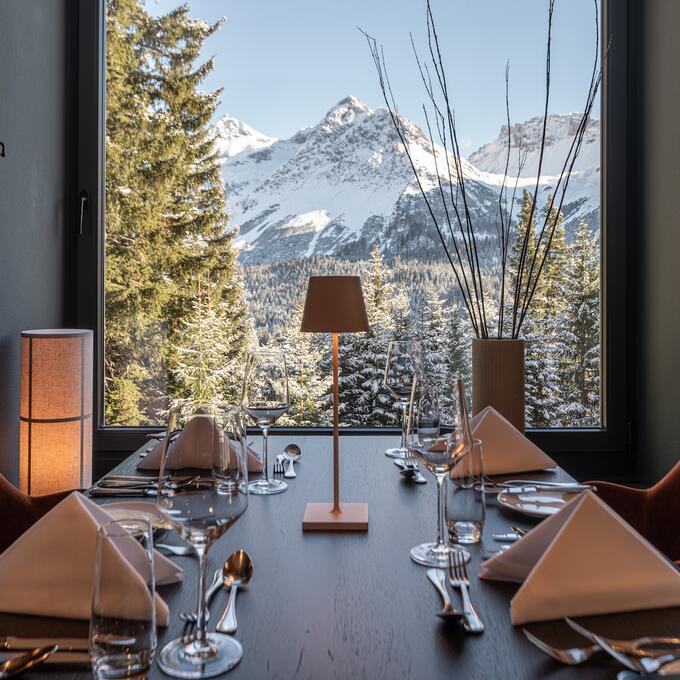 view hotel restaurant Arosa