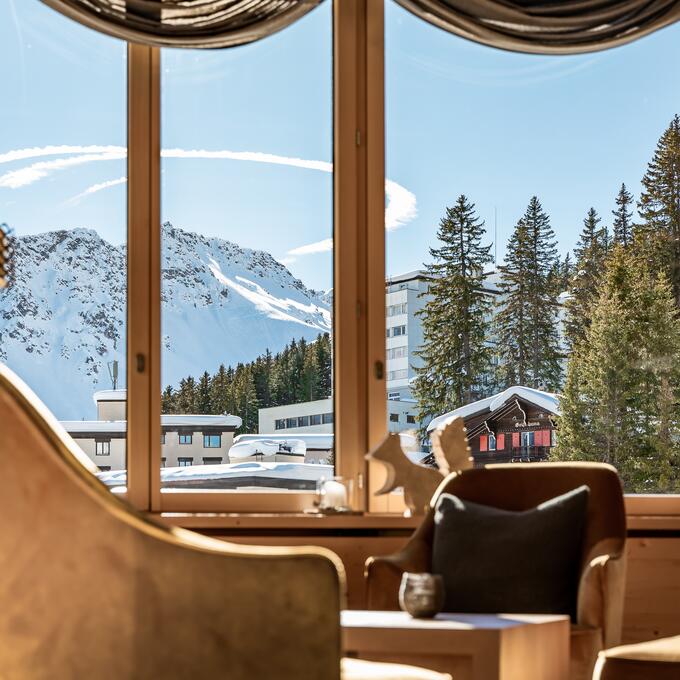 Lounge Waldhotel Graubünden