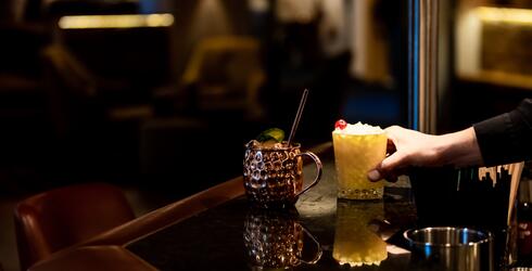 Bar Cocktails Urlaub in Arosa