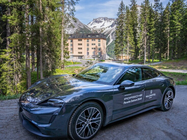 Porsche car seminar hotel Arosa