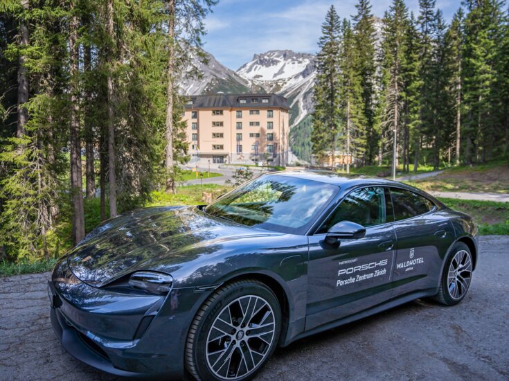 Porsche car seminar hotel Arosa