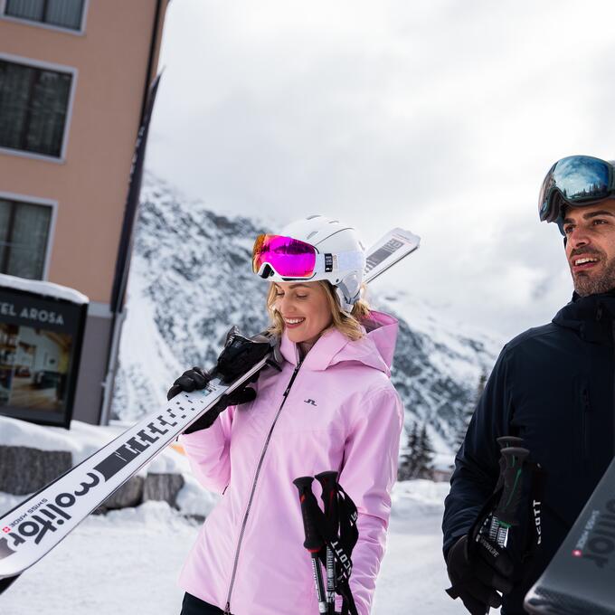 Ski-in & Ski-out im Waldhotel