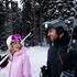 couple on skiing holiday in Arosa