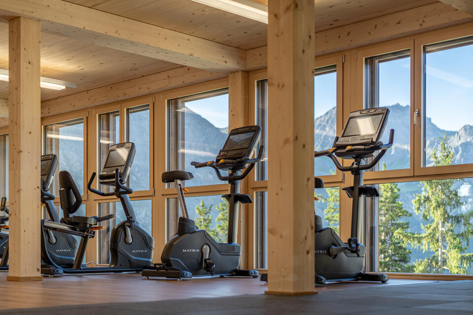 Fitnessraum im Waldhotel