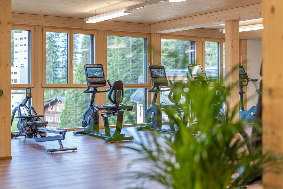 Waldhotel fitness room