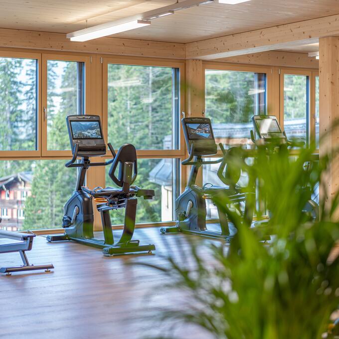 Fitnessraum im Waldhotel