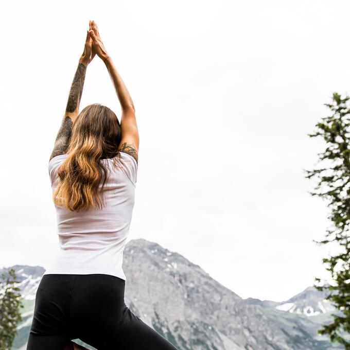 yoga holidays in the mountains Switzerland