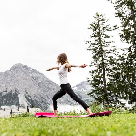 yoga on holiday in Switzerland