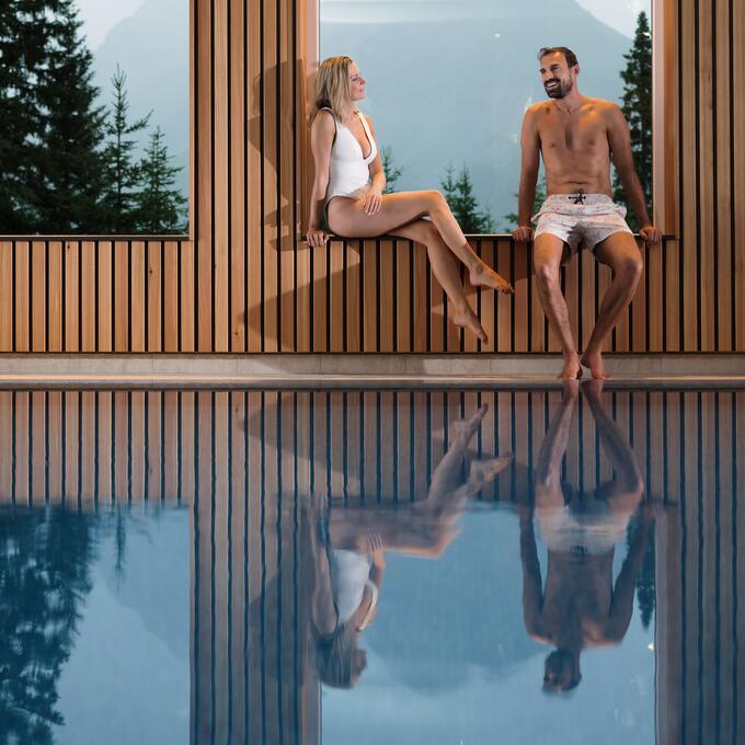 couples on wellness vacation Switzerland