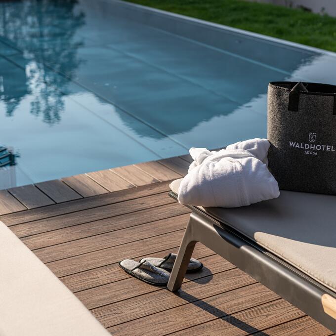 Aussenpool des Waldhotels