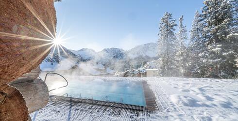 hotel with outdoor pool Switzerland