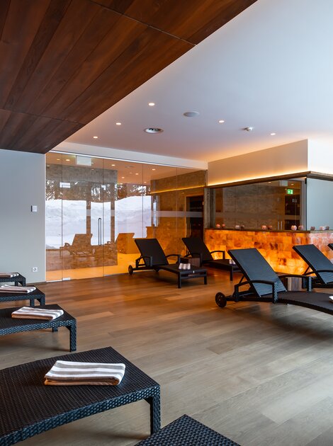 relaxation room wellness hotel Arosa