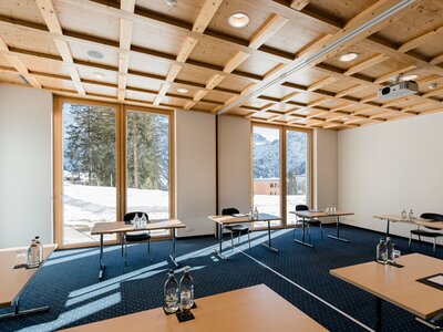 seminar room in the forest